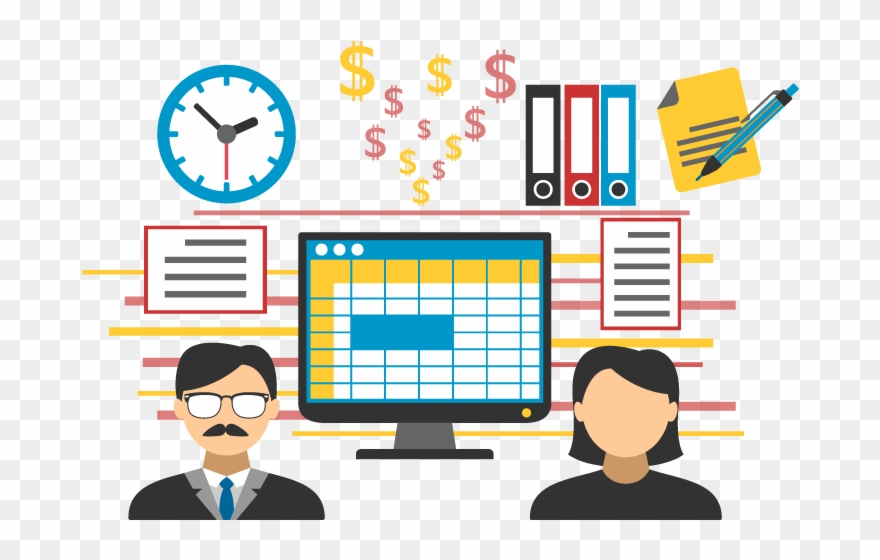 Human Resource Management System Clipart