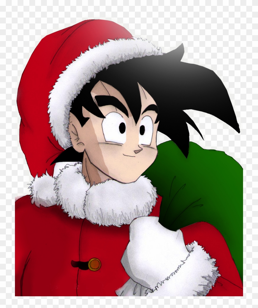 3 Dec - Dibujos De Goku En Navidad Clipart