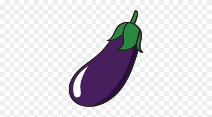 Jam Clip Art Transprent - Purple Eggplant Clipart - Png Download