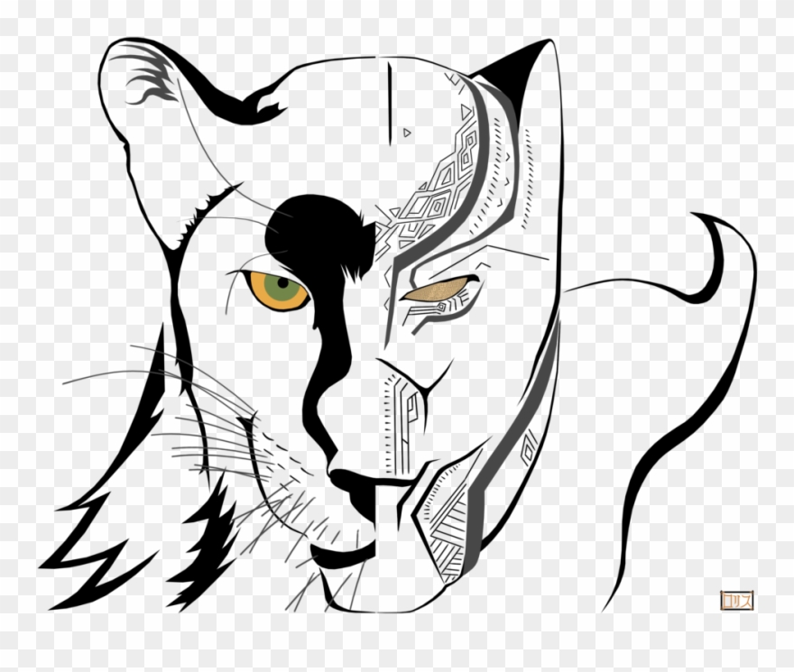 The Panthers By Rorisu - Drawing Clipart