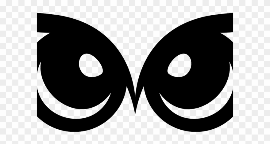Owl Eyes Cliparts - Clip Art - Png Download