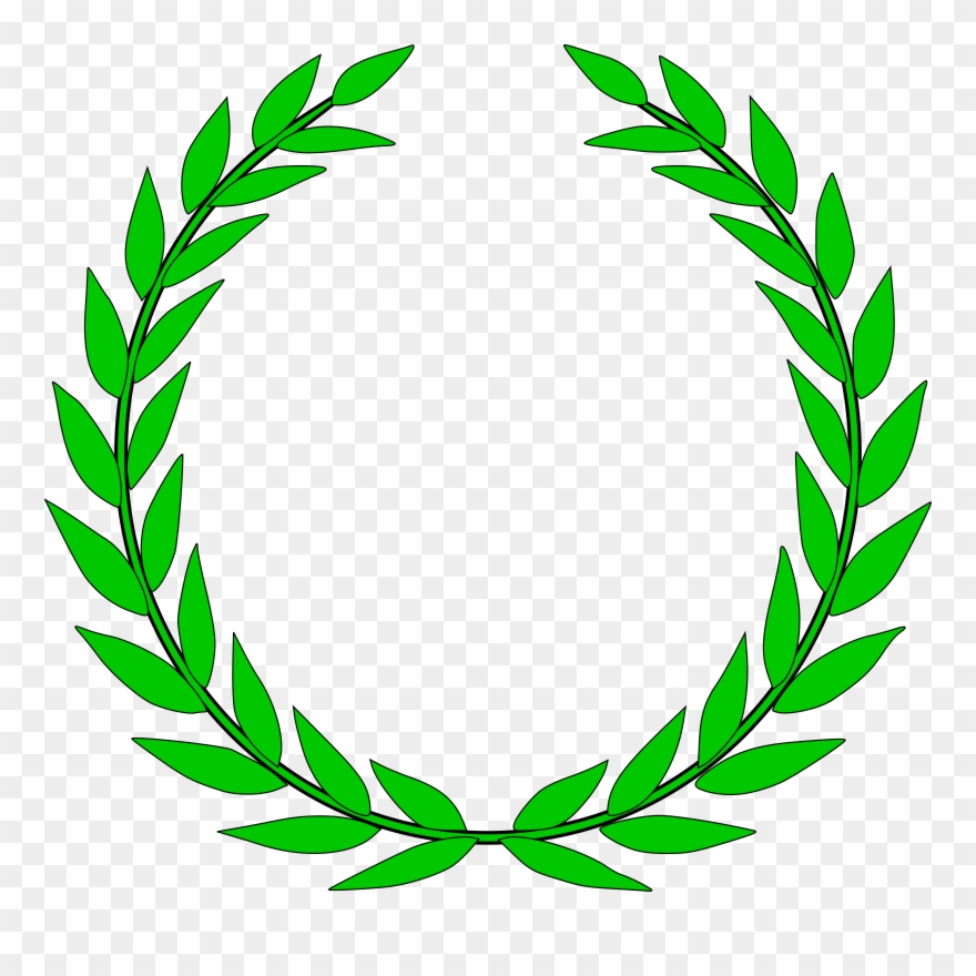 Mickey Clipart Wreath - Olive Wreath Clip Art - Png Download