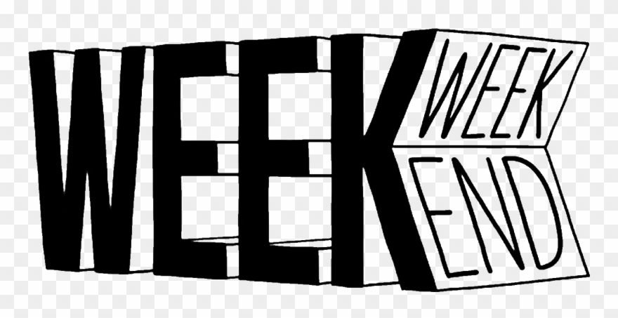 Tgif Weekend Wordart Freetoedit - La Weekly Logo Clipart