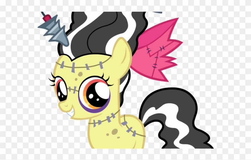 Bride Of Frankenstein Clipart Castle - Sweetie Belle My Little Pony Friendship Is Magic Cute - Png Download