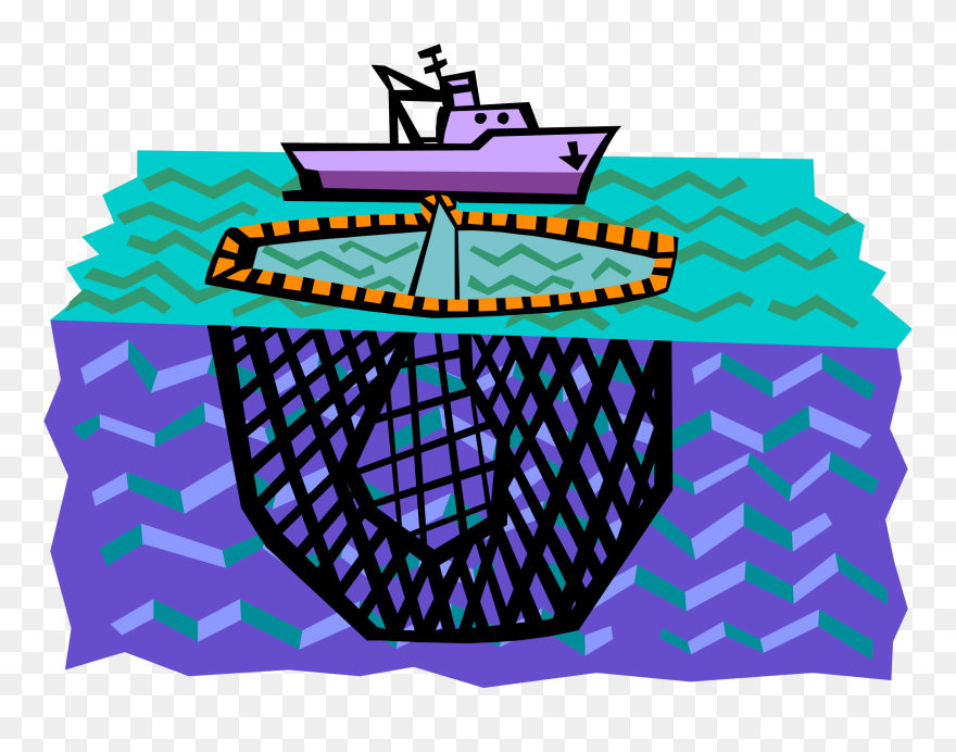 Commercial Fishing Cartoon Clipart