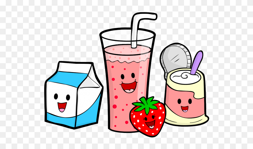 Cartoon Healthy Food - Cute Healthy Food Clipart - Png Download