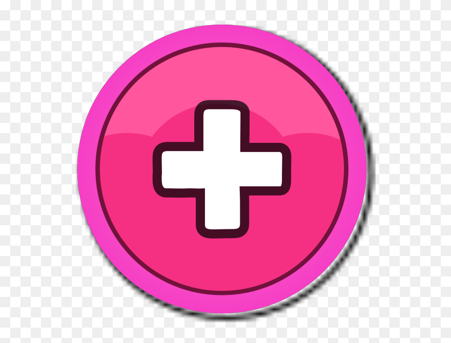 Gold Round Button Png Icons - Cartoon Car Battery Clipart