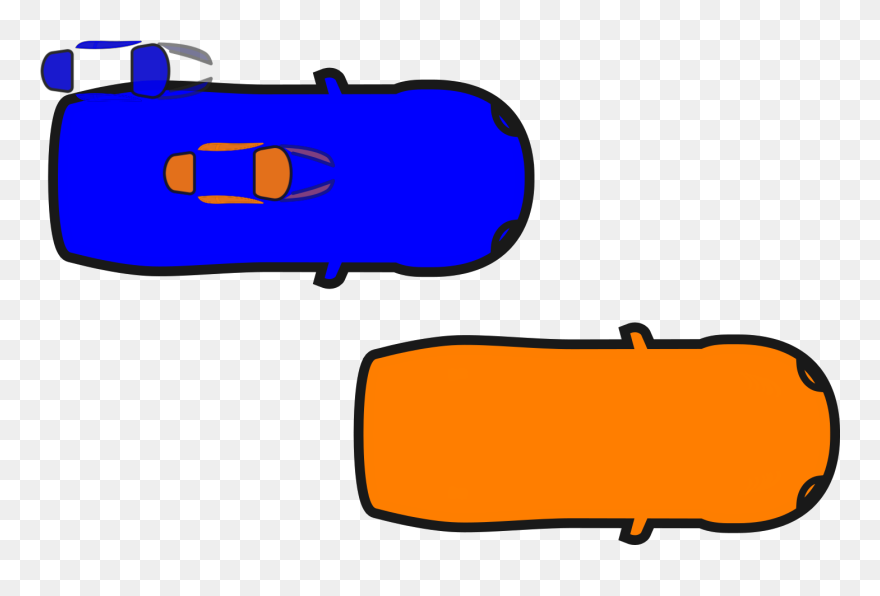 Car Drawing From Top Clipart