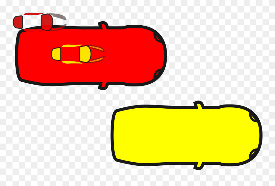 Car Top View Clipart