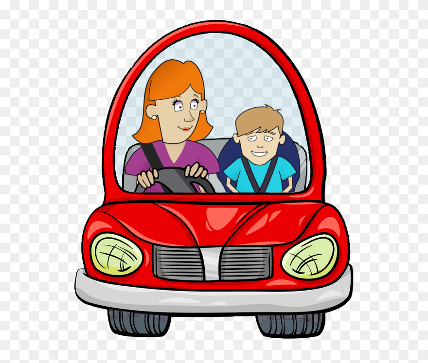 Clipart Present Car - Route Pour La Rentrée - Png Download