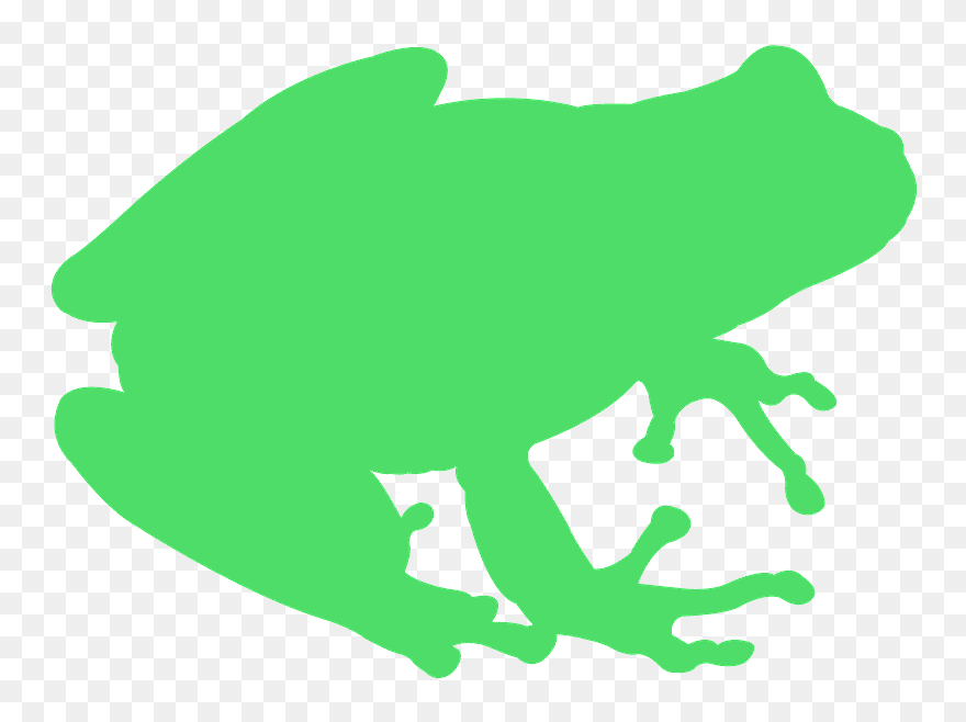 Frog Silhouette Clipart