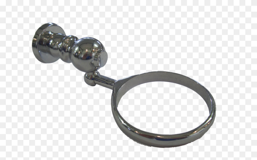 Small Polished Aluminium Conical Vase & Chrome Wall - Magnifying Glass Clipart