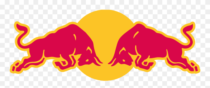 Red Bull Logo Bulls Clipart