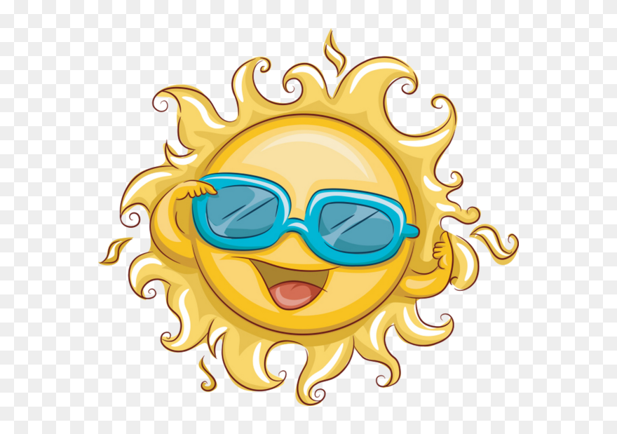 Page 5 - Sun With Sunglasses Clipart