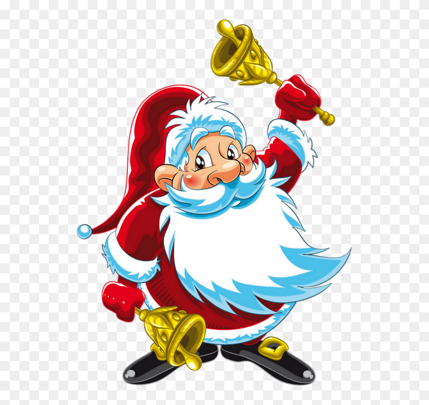 Père Noël Png - Santa Claus Cartoon Clipart