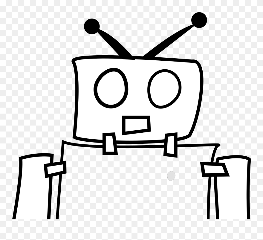 Cartoon Robot Feet Clipart