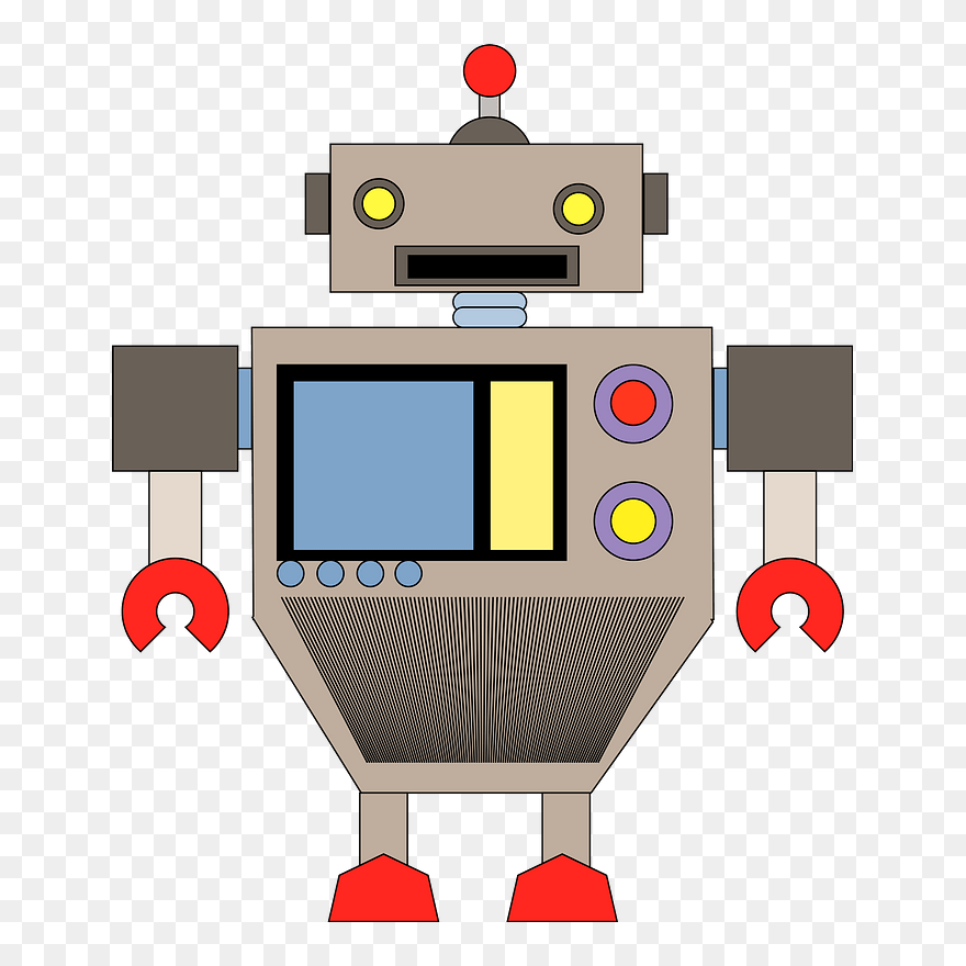Robot 2015082714 Clipart - Clip Art - Png Download