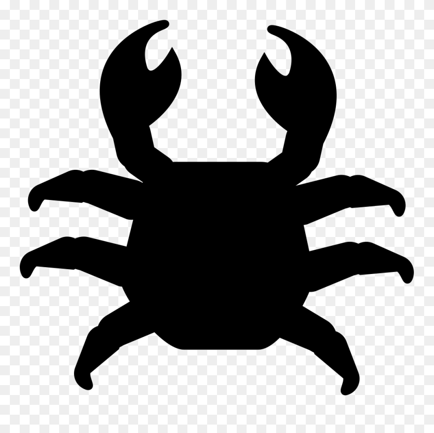 Crab Cake Vector Graphics Computer Icons Illustration - Top View Of Animals Clipart