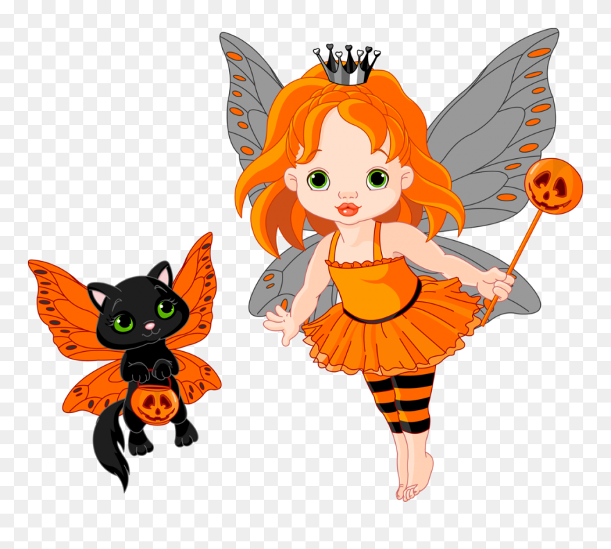 Tooth Fairy Halloween Clip Art - Fairy Vector Download Free - Png Download