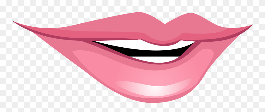 Mouth Lip Jaw - Smiling Mouth Transparent Background Clipart