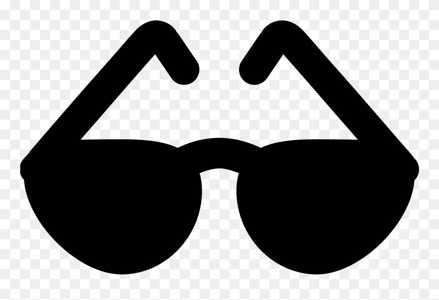 Baseball Hat And Sunglasses Clipart Clip Art Transparent - Red Sunglass Icon Png