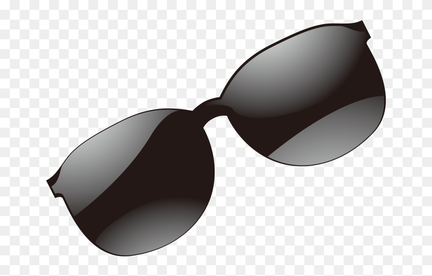 Sunglasses Clip Art - Reflection - Png Download