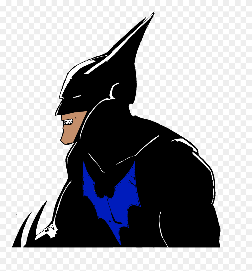 Cartoon Silhouette Clip Art - Batman Beyond - Png Download