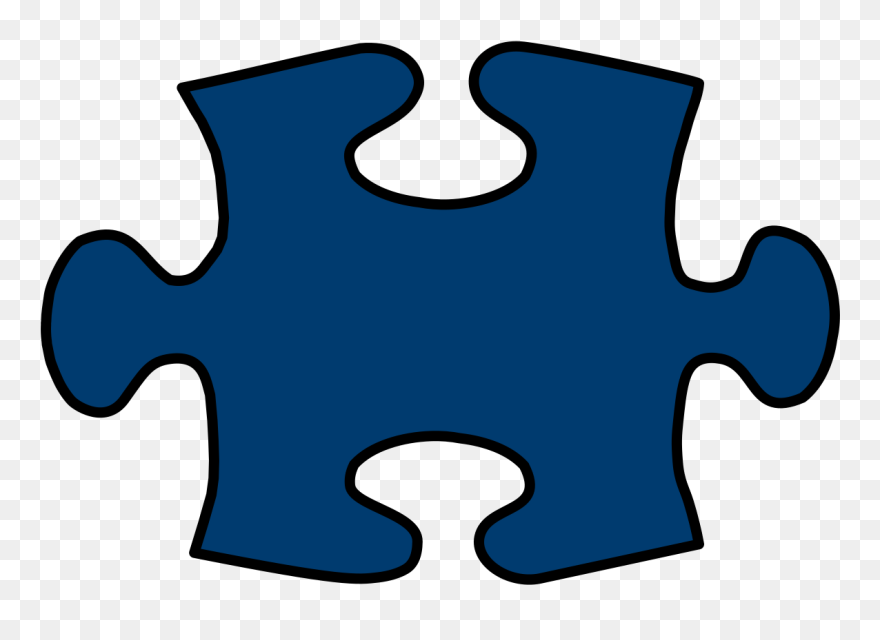 Puzzle Piece Clipart Pink - Png Download