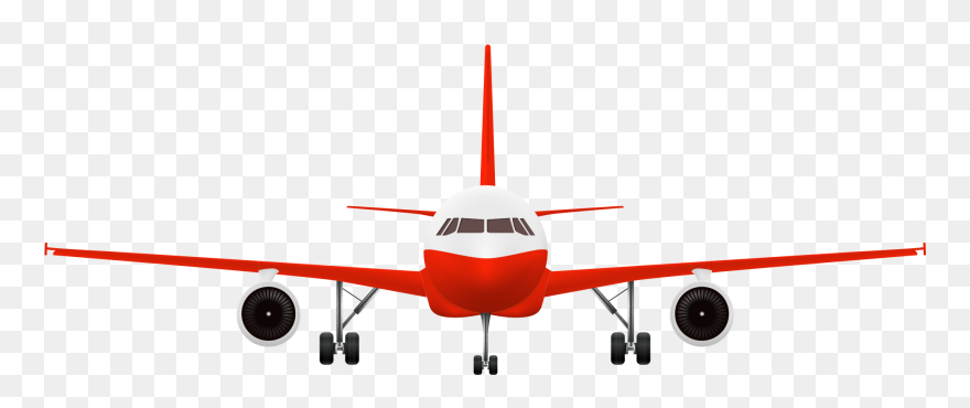 Airplane Front Png Png Download Airplane Front Png - Aircraft Front Png Clipart