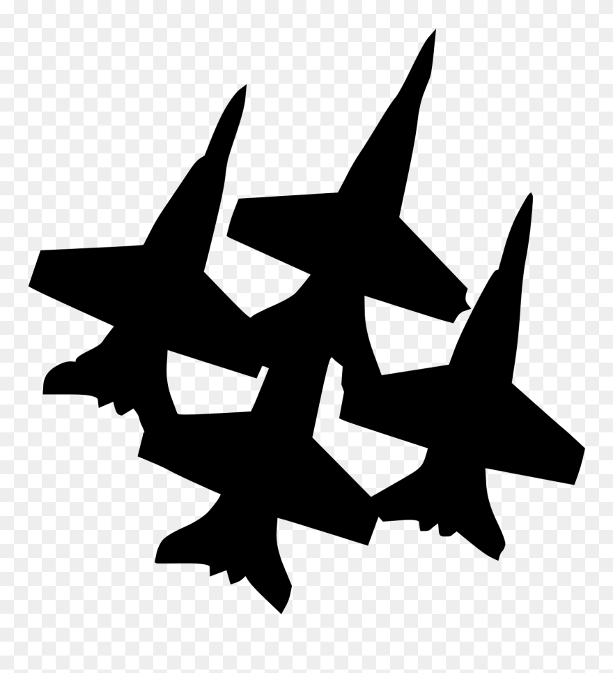 Fighter Jets Clip Art - Png Download