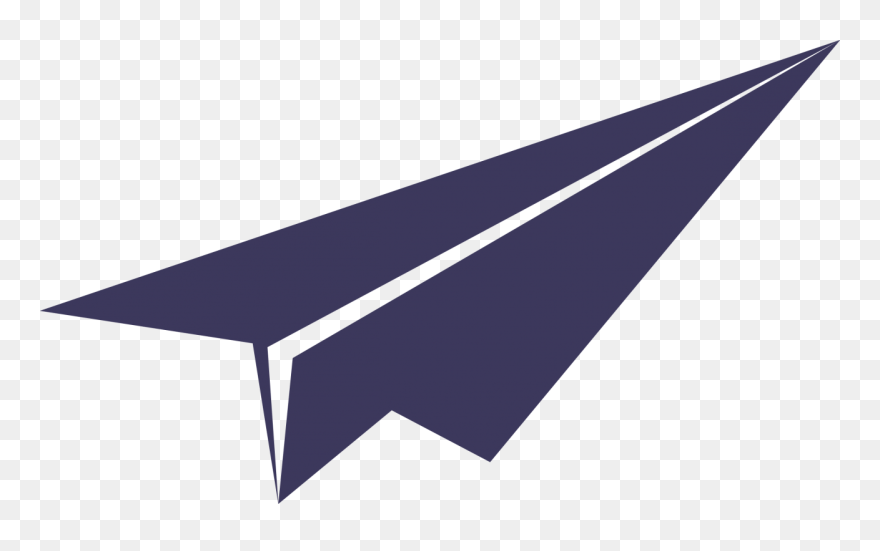 Blue Paper Plane Png Image - Red Paper Plane Png Clipart