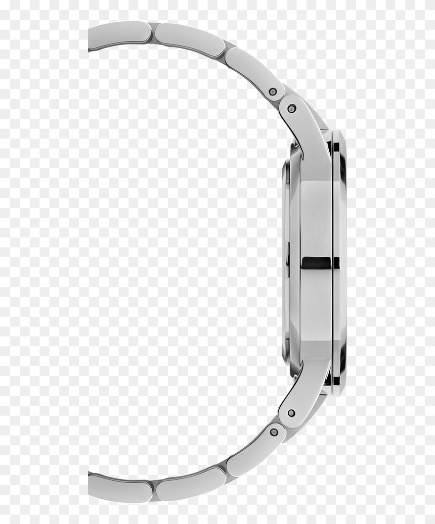 Iconic Link 40 Silver Black - Daniel Wellington Iconic Link Clipart