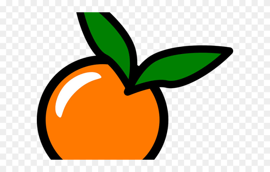 Transparent Mango Clipart - Orange Fruit Png Icon