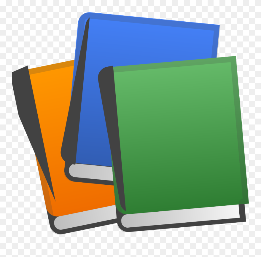 Transparent Ipad Clip Art - Books Icons - Png Download