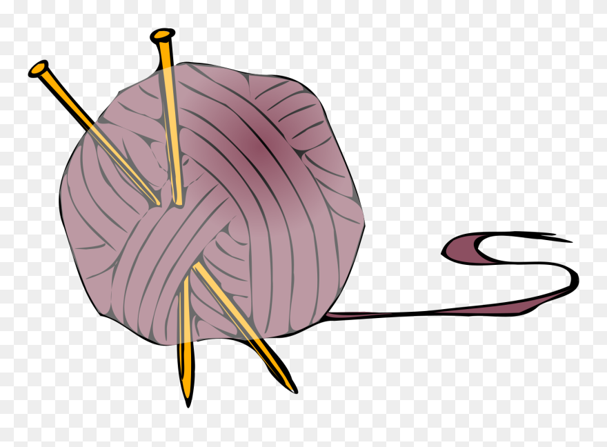 Transparent Background Knitting Clipart - Png Download