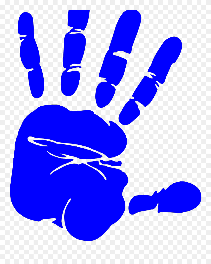 Palm Hand Clip Art - Png Download