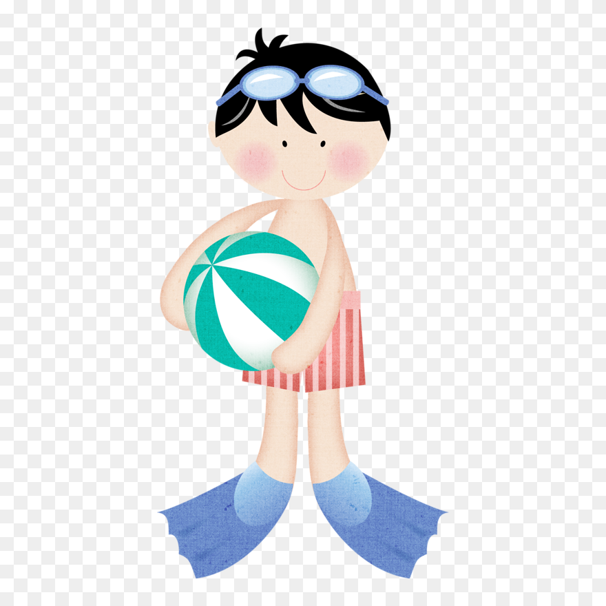 Google Clipart Swimming Kit - Desenho Rugby Subaquatico - Png Download