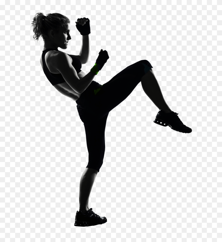 Transparent Kickboxing Clip Art - Muay Thai Girl Png
