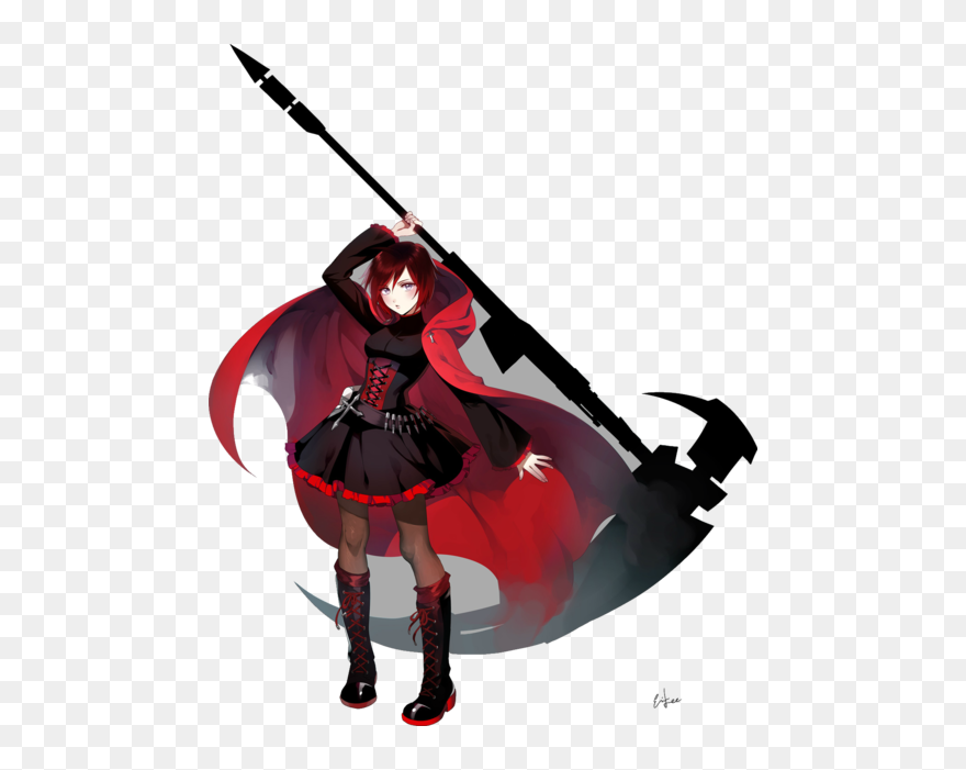 Ruby Rose Png - Rory Mercury Vs Ruby Rose Clipart