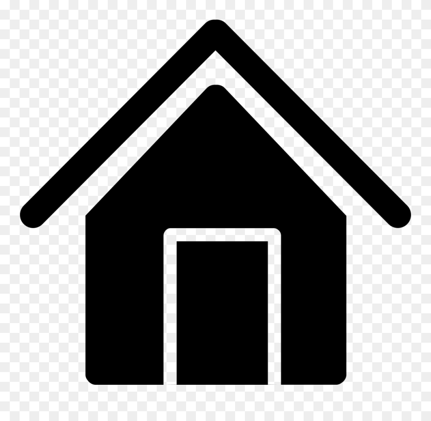 Home - Home Logo Png Black And White Clipart