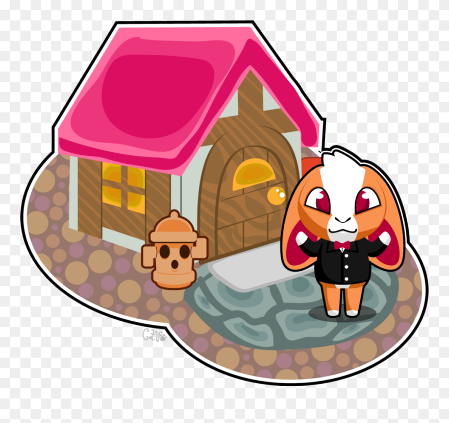 Welcom To My House - Animal Crossing House Icon Clipart