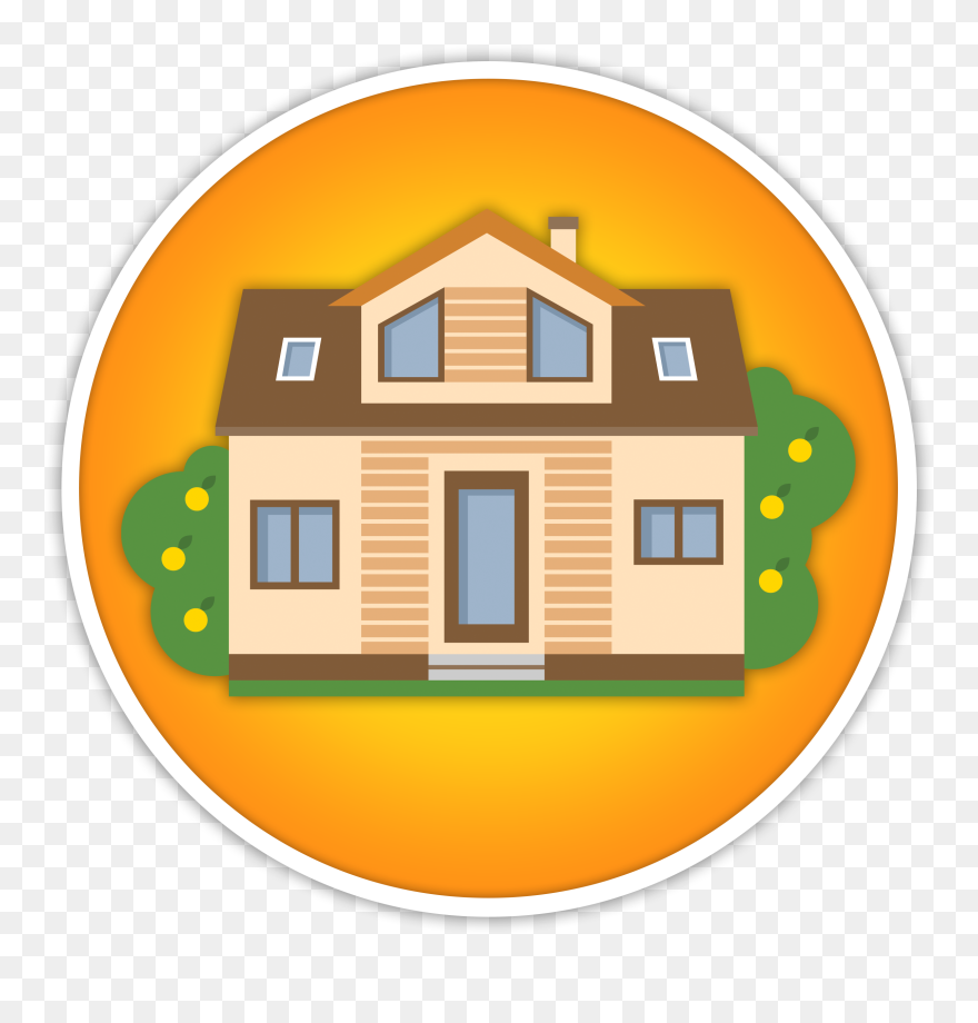 Usda Loan - Isolated Cartoon House Simple Suburban Clipart