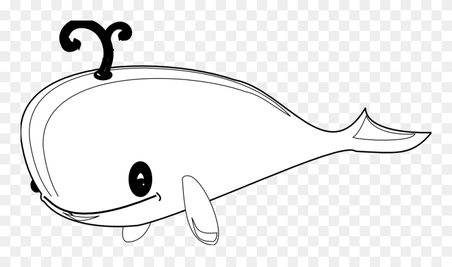 Search Results » Whale Colouringbook - Whale Cartoon Black Background Clipart