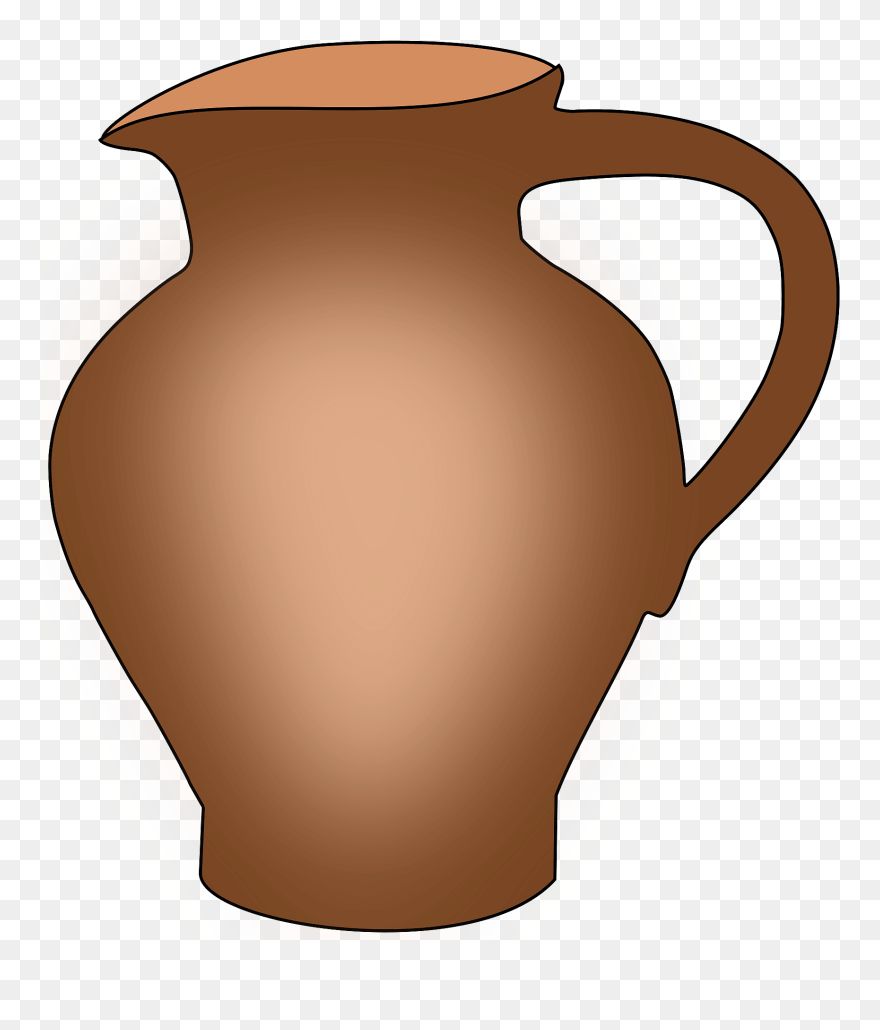 Ceramic Jug Clipart - Png Download