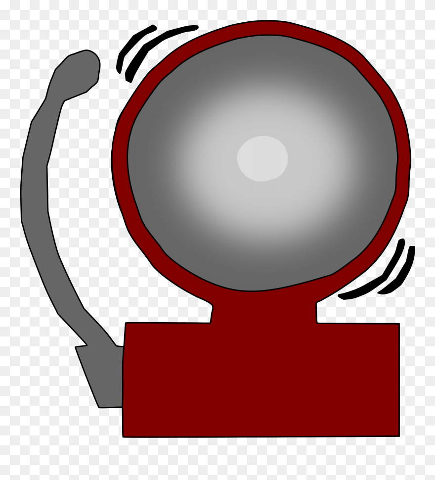 School Bell Drawing Bell Tower Campanology - School Bell Ringing Clipart - Png Download
