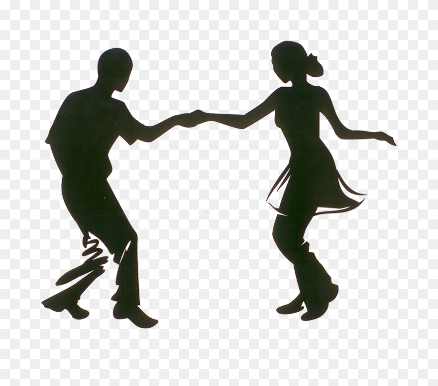 Dancer Transparent Couple - Transparent Couple Dancing Clipart