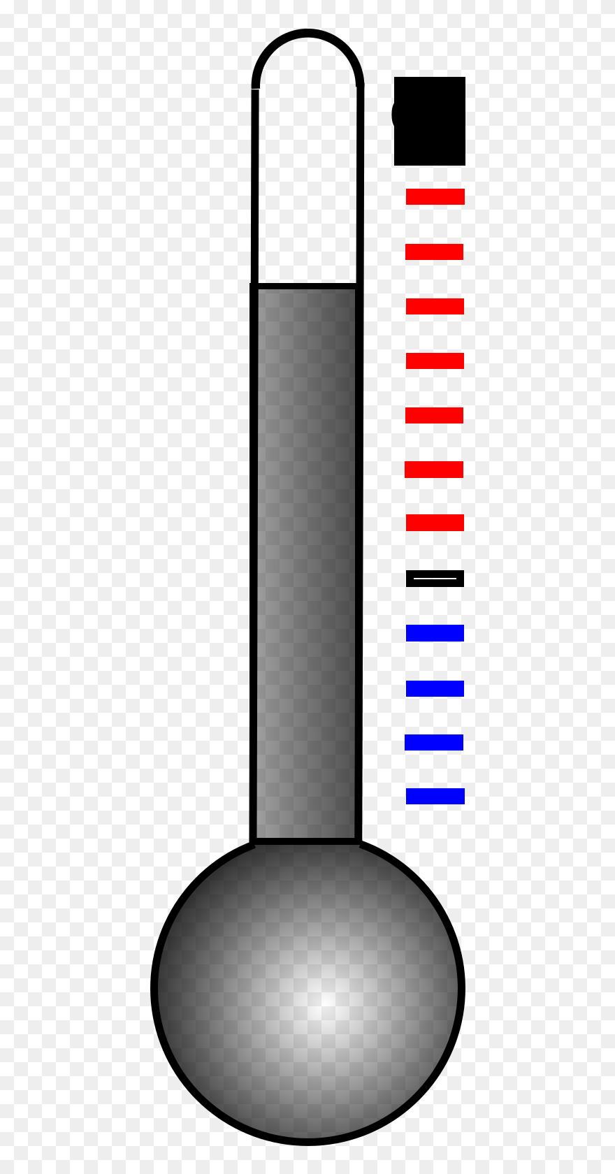 Clipart Thermometer Cartoon Free - Png Download