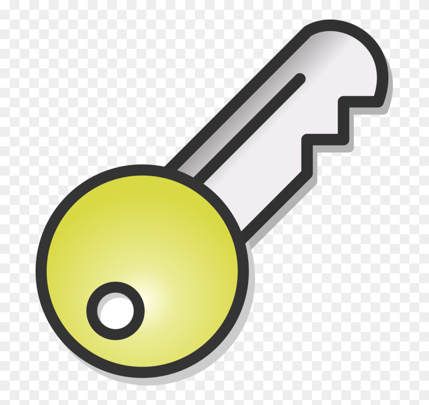Yellow,line,key - Animated Picture Of A Key Clipart