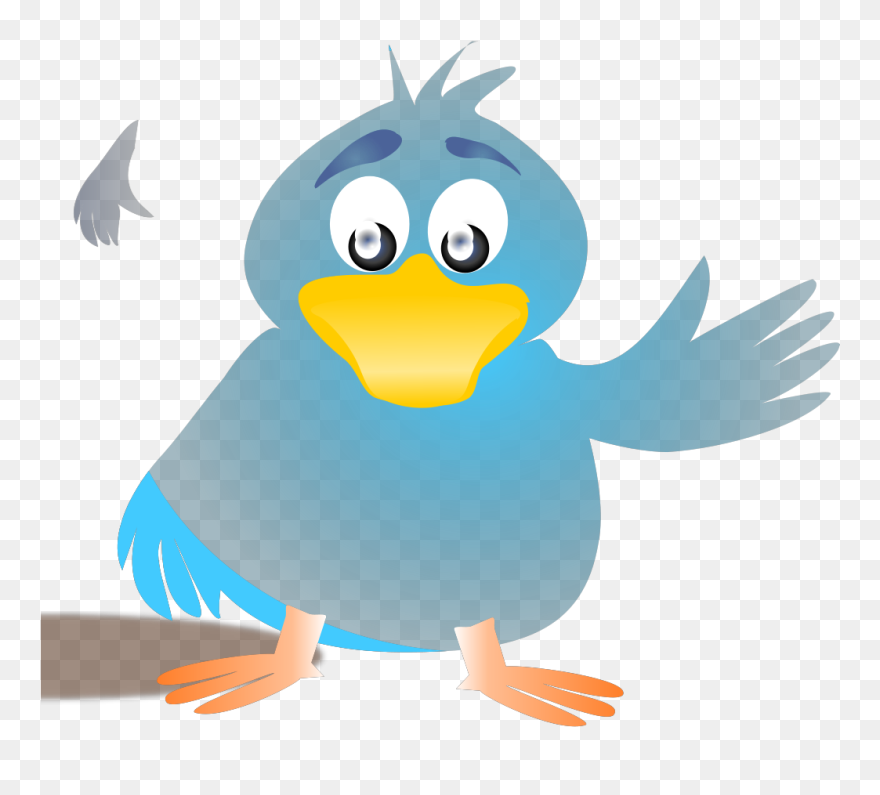 Waving Bird Svg Clip Arts - Cartoon Waving Goodbye Animation - Png Download