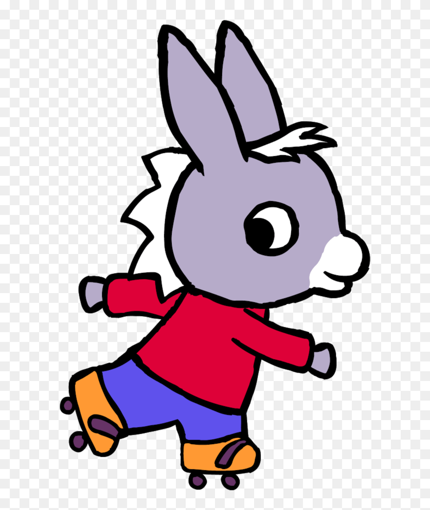 Trotro On Rollerskates - Trotro Uttp Clipart